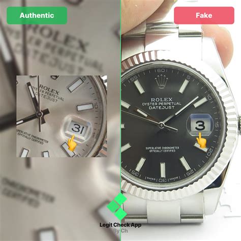 fake vs real rolex datejust|how to check rolex authenticity.